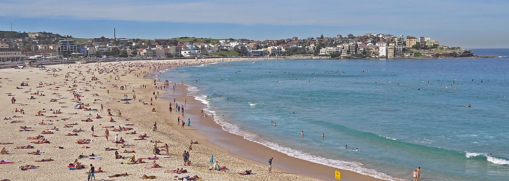 The right to bath on the beach