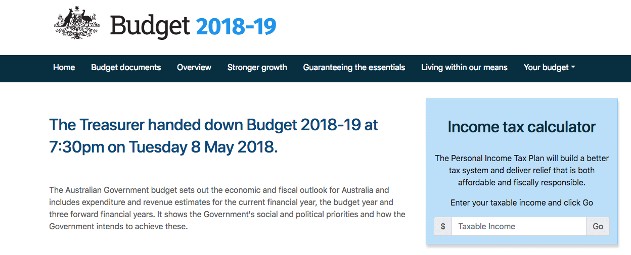 National Budgets – Some Thoughts