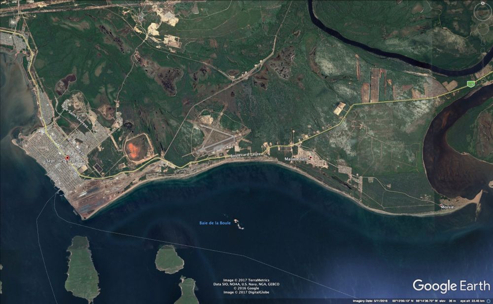 Sept-Iles: Managing a migrating foreland